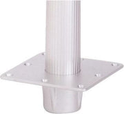 Garelick vierkante inbouw Voet voor Ø57mm Tafelpoot