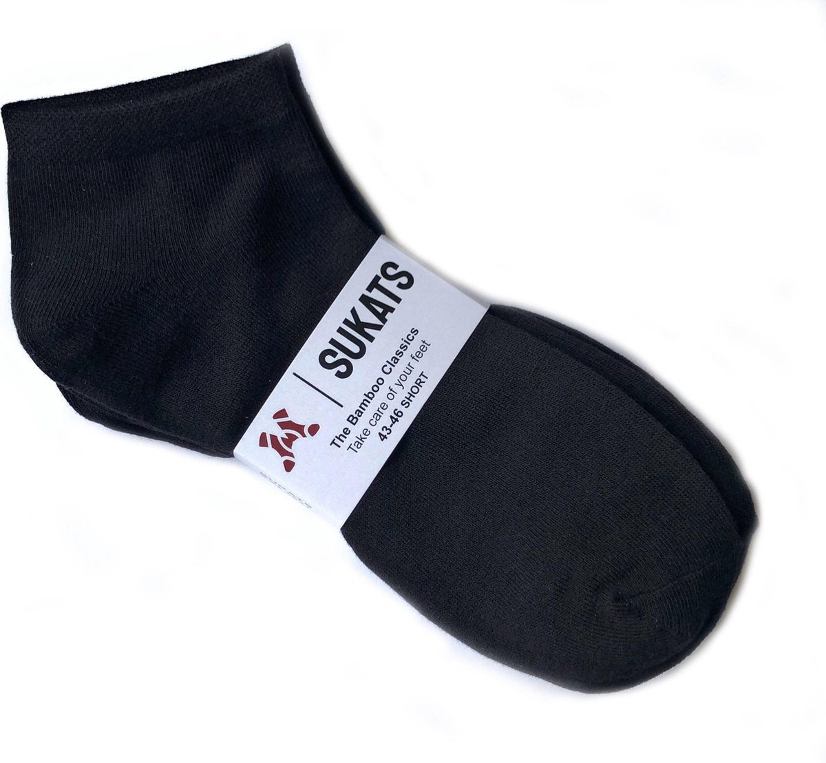 Sukats - Bamboe Sokken - Sneakersokken - Meerdere Maten - 4 Paar - Unisex - Maat 43-46 - Dames en Heren