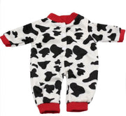 Onesie met koeienprint van babypop