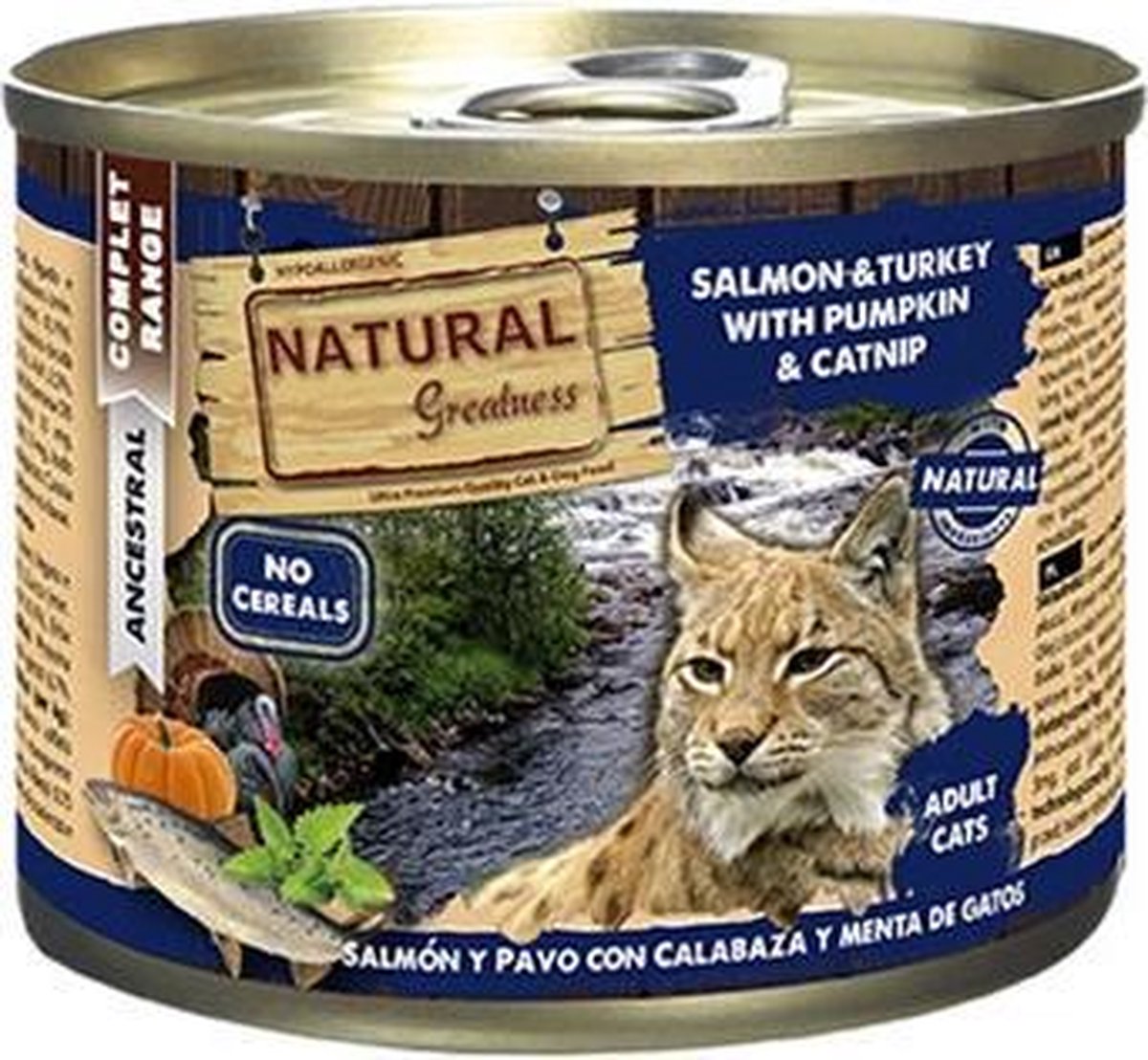 Natural greatness salmon / turkey - 200 gr - 1 stuks
