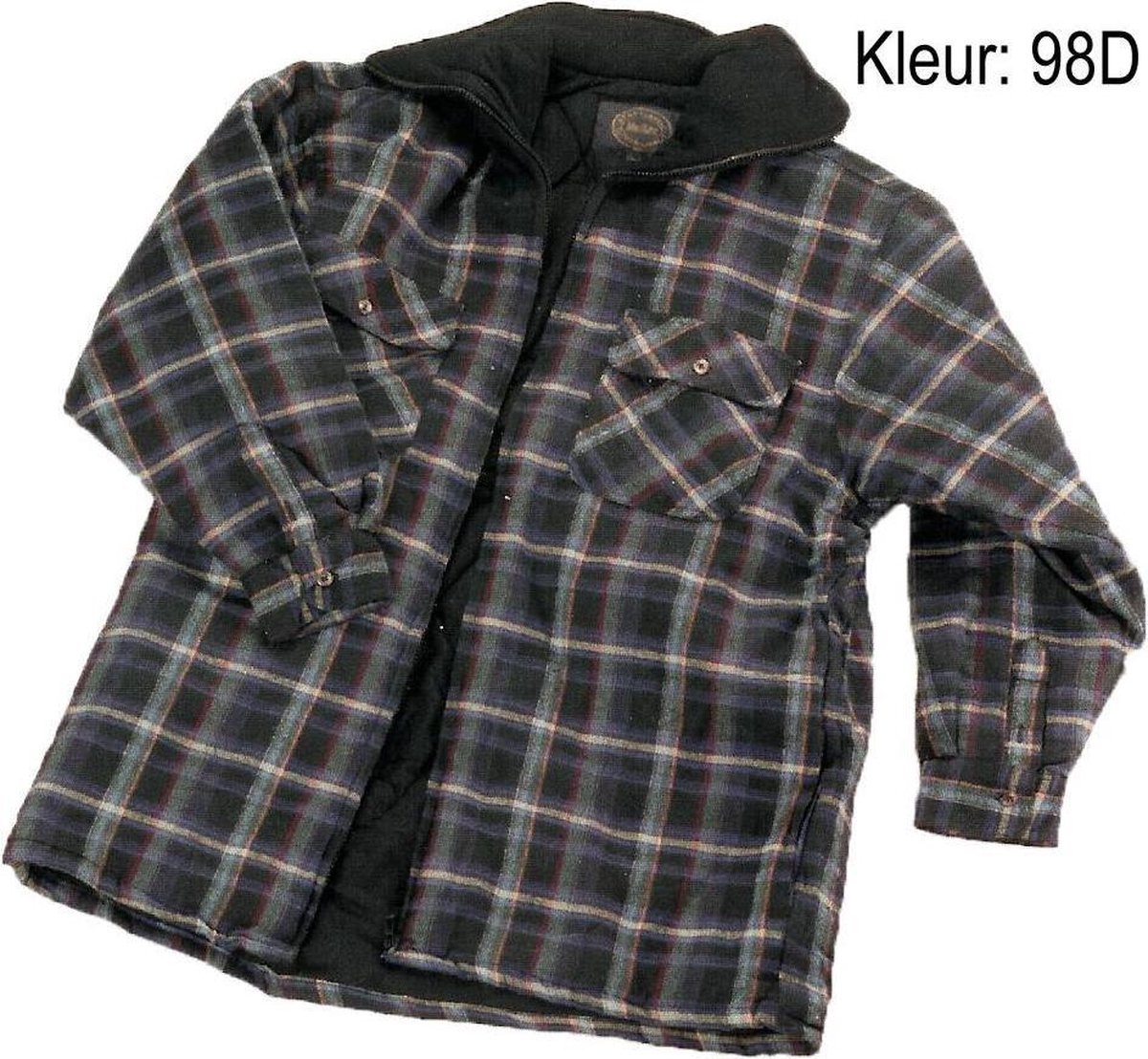 Gevoerde Thermo overhemd Col 3XL