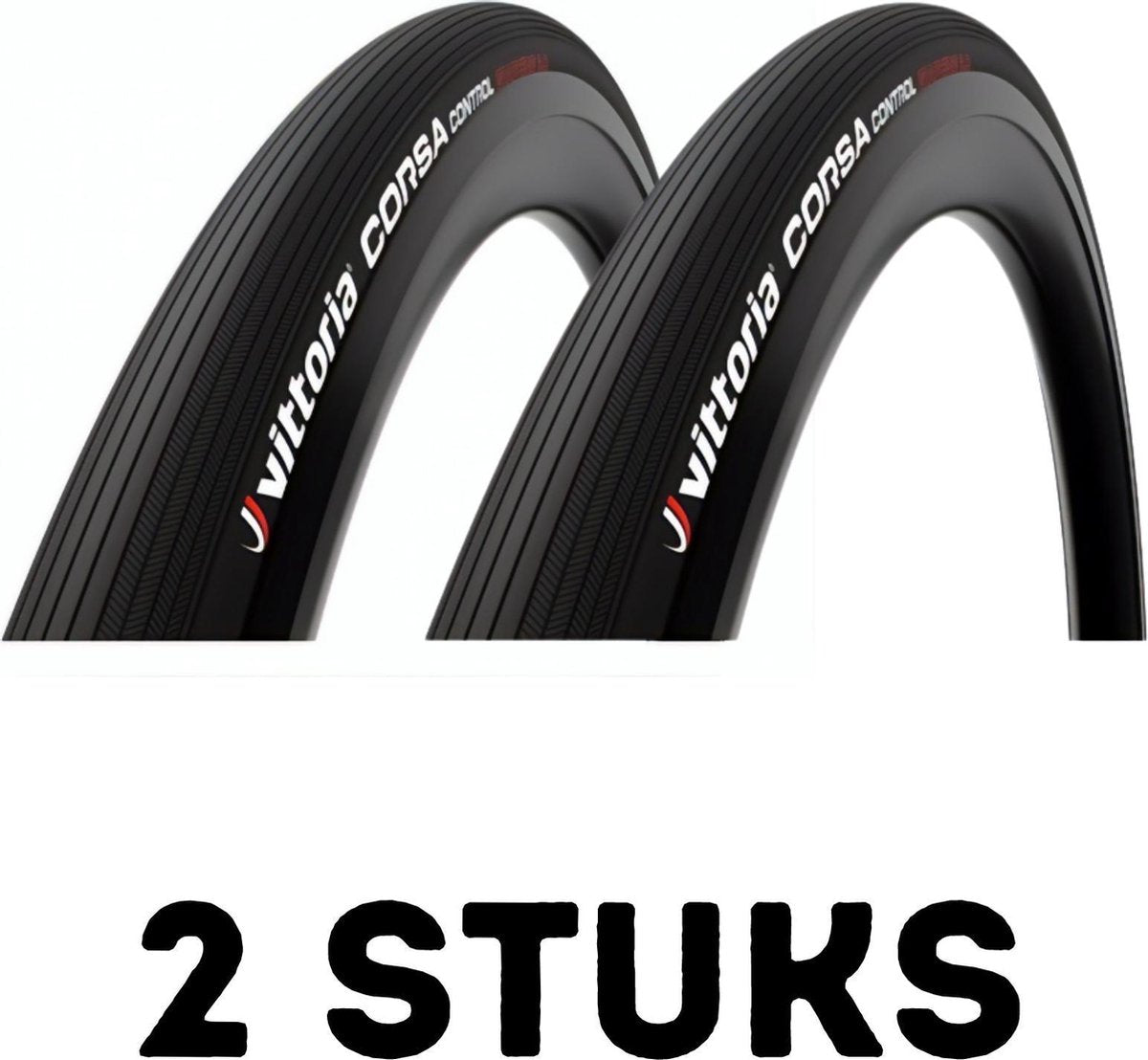 Fietsband - Buitenband - Set van 2 - Corsa Control G+ 28 x 1.00 (25-622) zwart