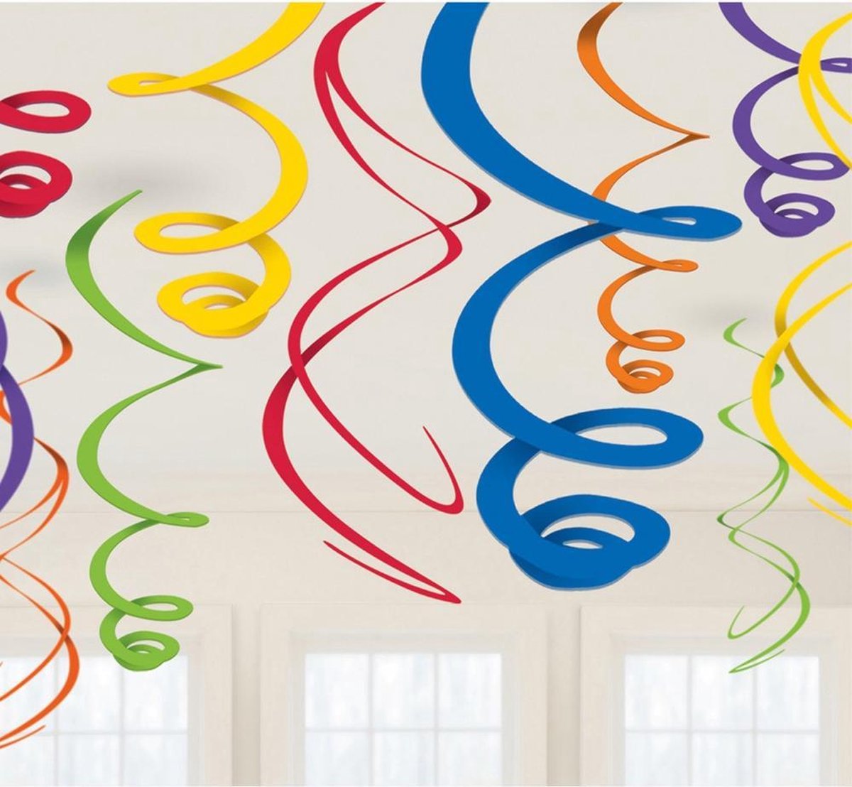 Swirls - Multicolor - 12 stuks