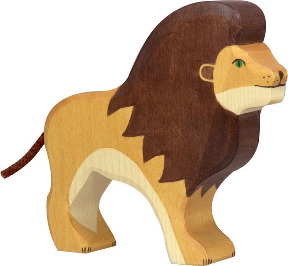 Holztiger Lion