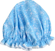 Vagabond Traditionele Engelse Douchemuts - Ditsy Blue