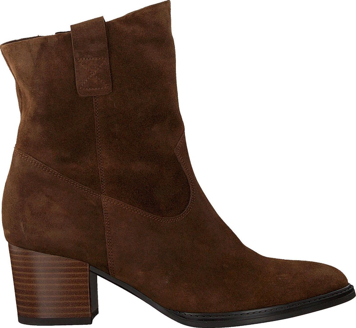 Gabor 893 Enkellaarsjes - Enkelboots - Dames - Cognac - Maat 40