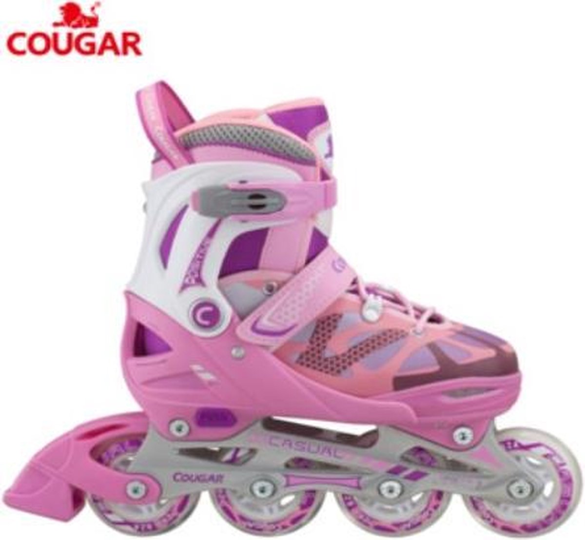 Cougar In-line Skates Roze maat 39-42