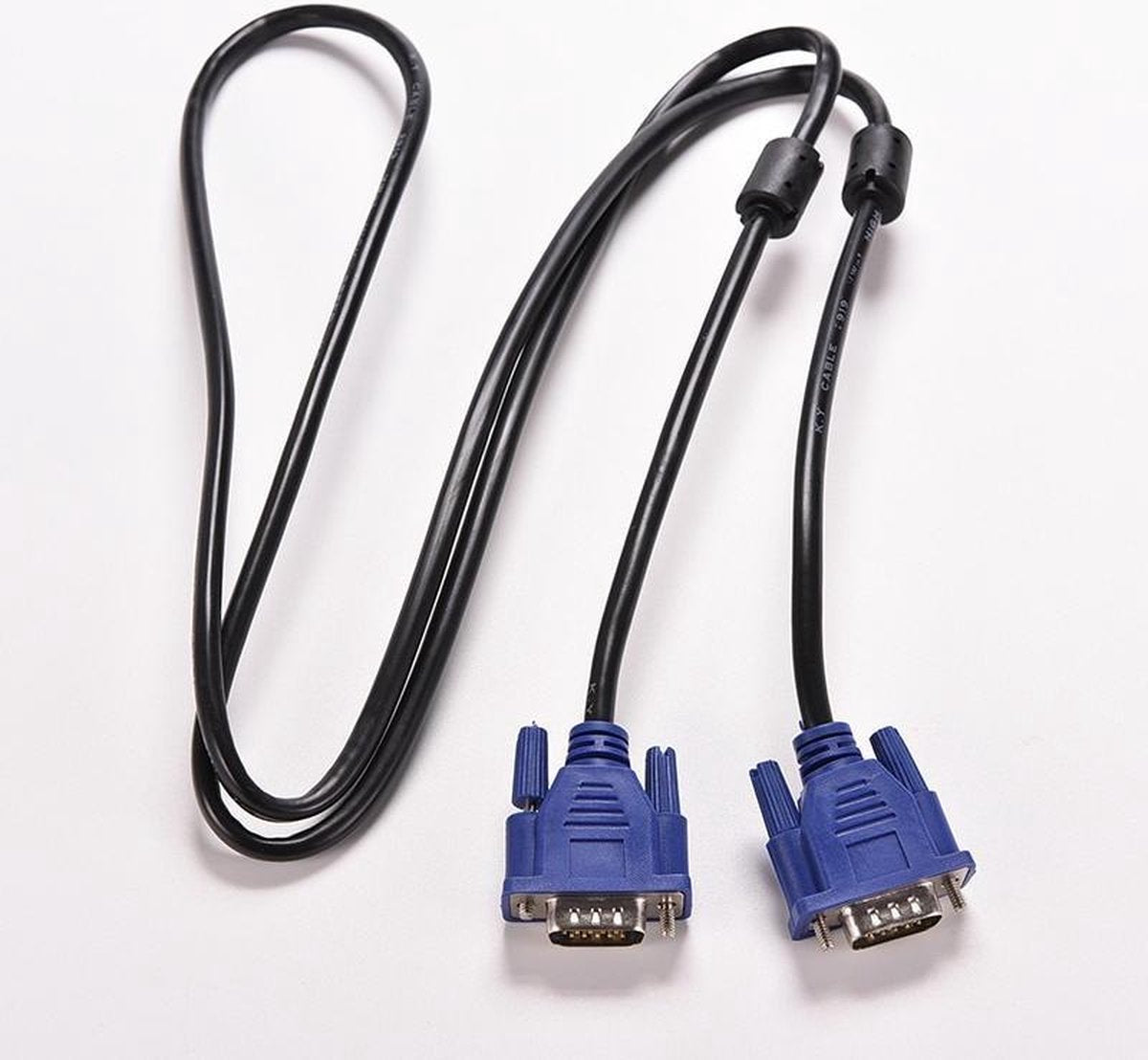 15 Pin VGA Connector Mannelijk Naar Mannelijk Stekker - M / M Verlengkabel - Koperen Kern Bedrade PC / TV Converter - 5 Meter