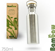 Bambaw Waterfles | 750ml | Roestvrij staal | Stevig en milieuvriendelijk