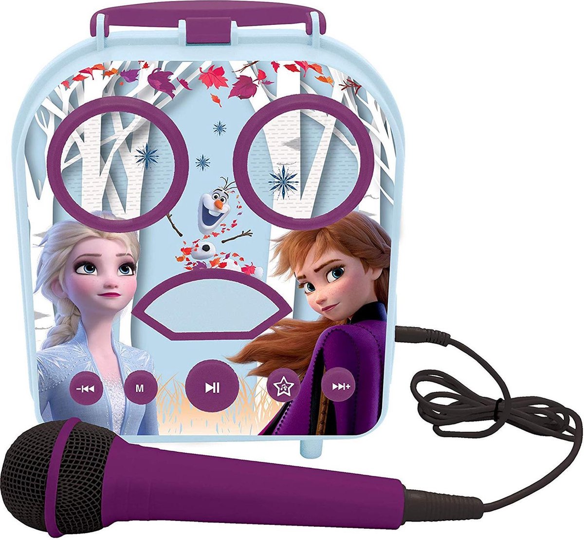Lexibook Disney Frozen 2 karaokeset - met microfoon - Frozen 2 speelgoed - Disney speelgoed