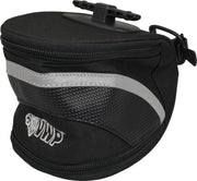 VWP zadeltas luxe L-nylon m/klik-sluit. zwart