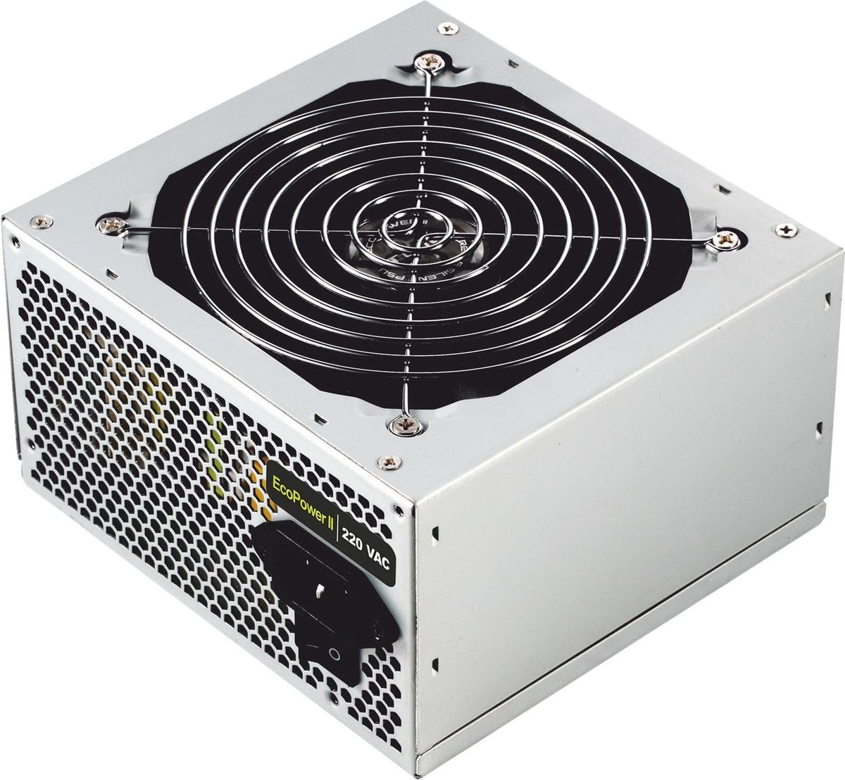 TooQ TQEP-500SSE 500W ATX Zilver power supply unit
