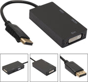 3in1 DisplayPort DP Male naar DVI
