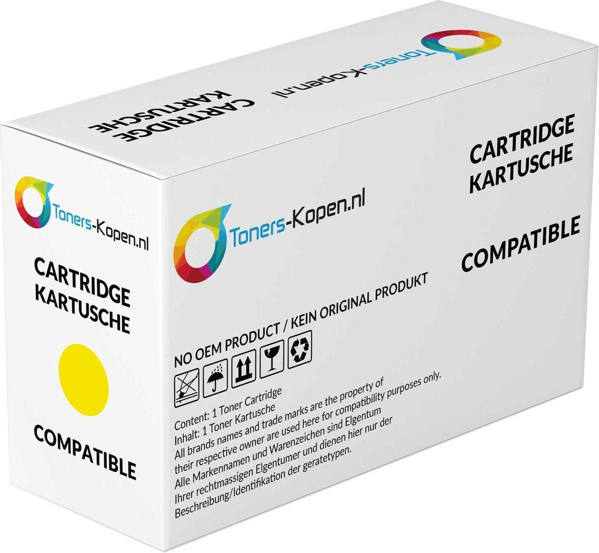 Alternatief voor HP CE402A  305A CE412A geel