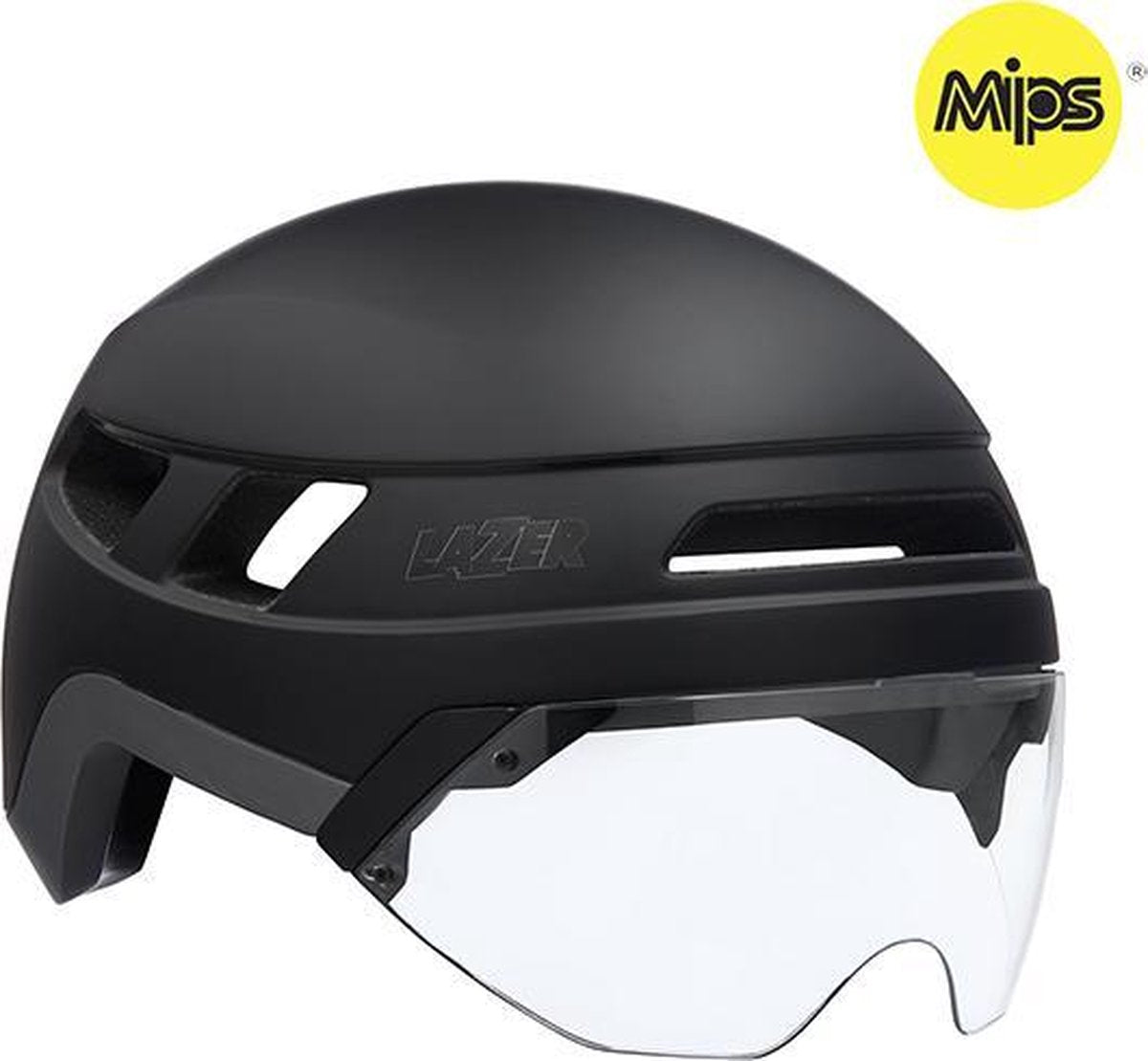 Lazer Fietshelm Urbanize NTA MIPS Led Mat Zwart S (52-56cm)