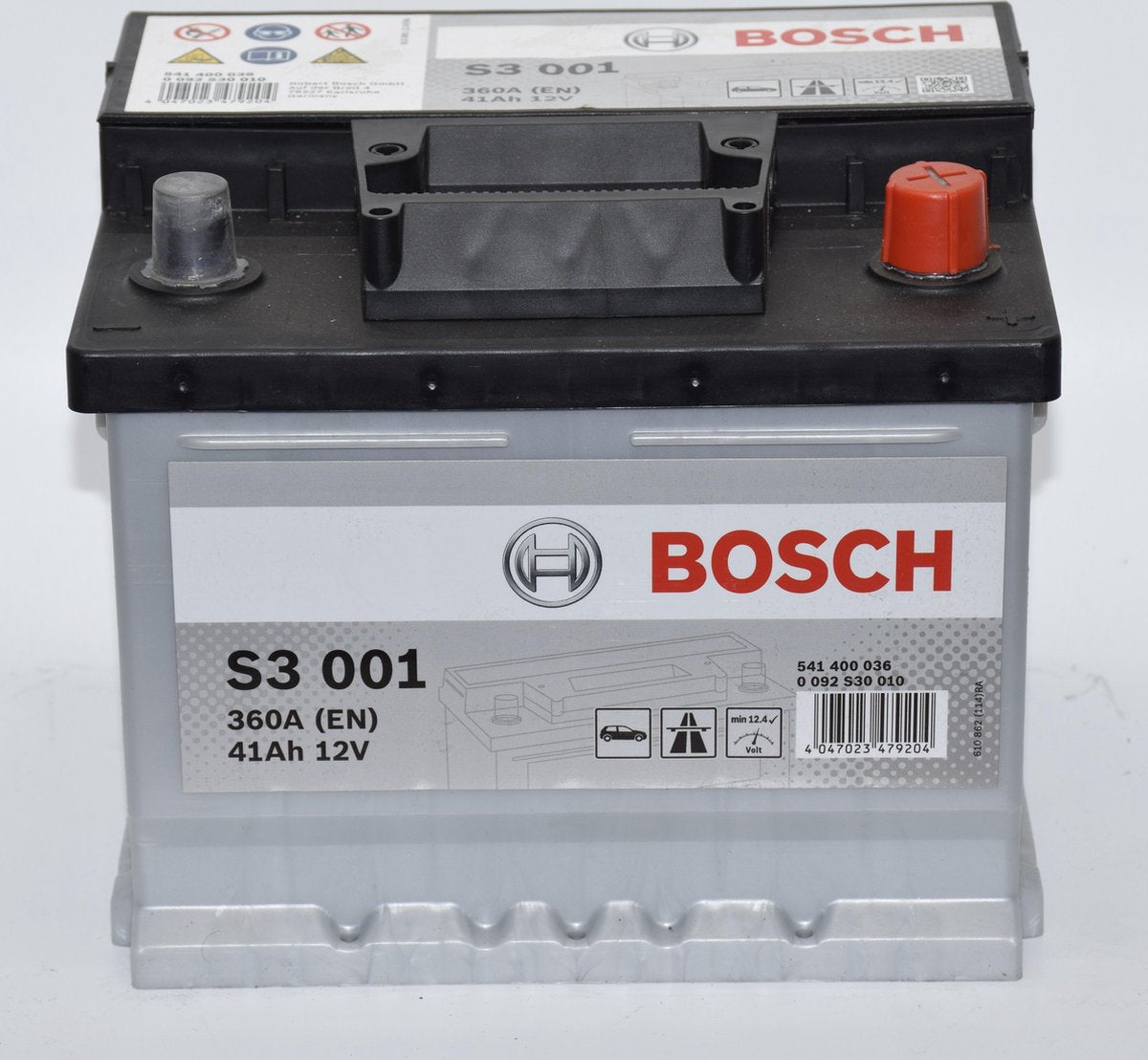 Bosch S3001 auto start accu 12V 41AH