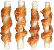 Wanpy | Chicken Jerky & Rawhide Twists | Hondensnack