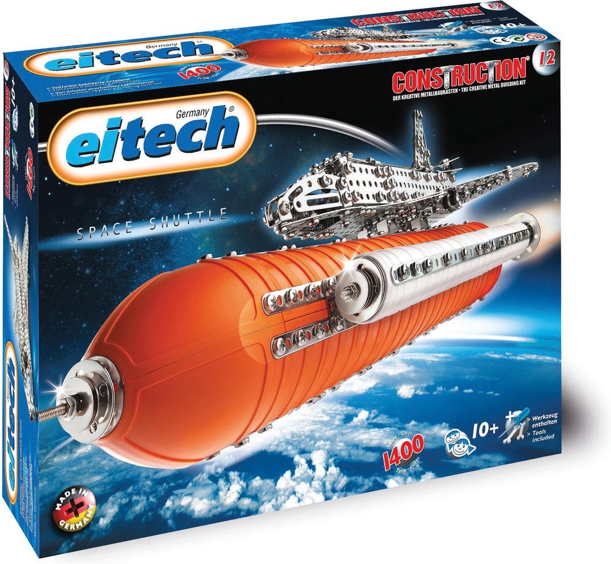 Eitech Bouwdoos - Metaal Space Shuttle Deluxe