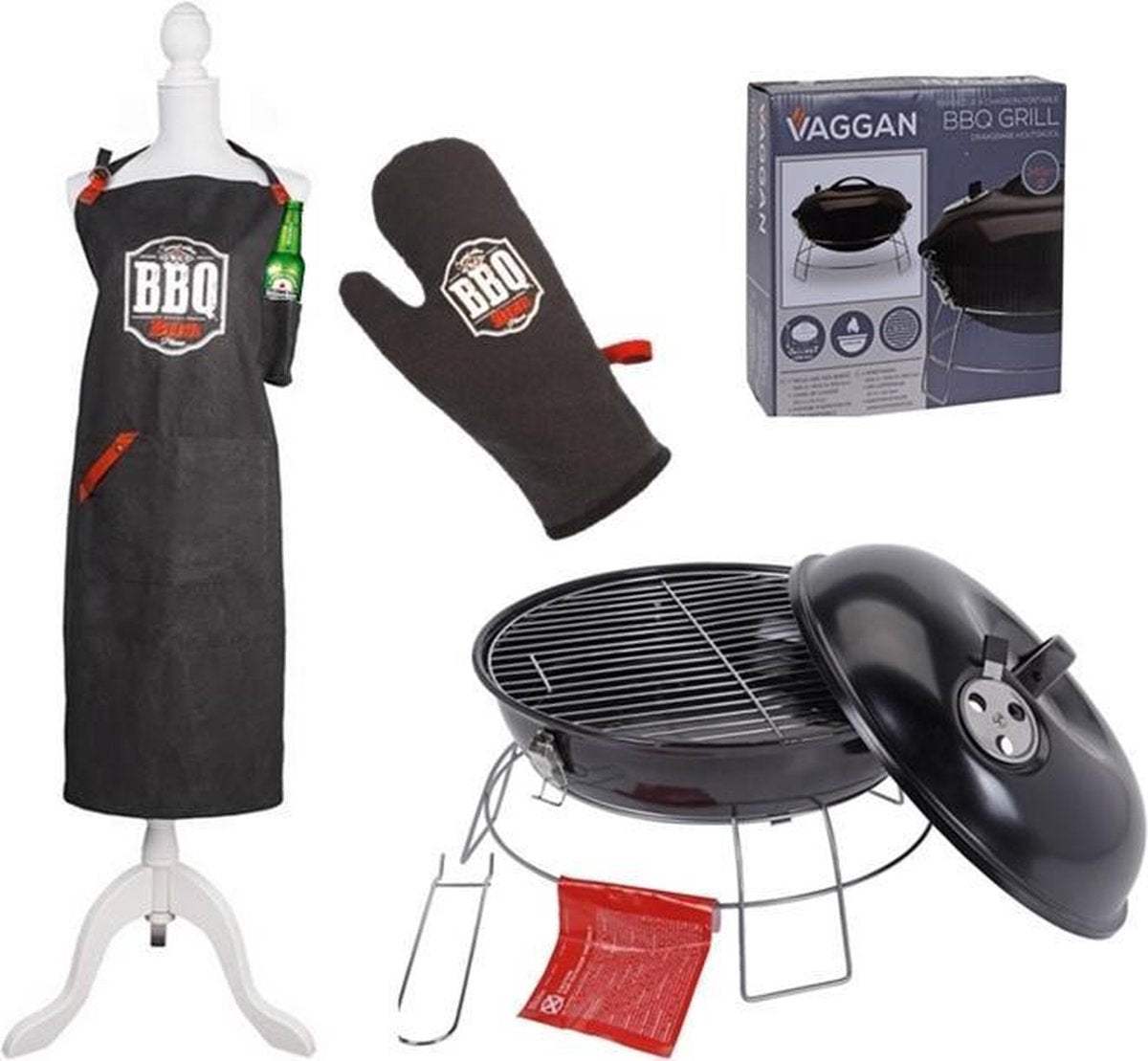 Vaderdag BBQ pakket: BBQ 3 delig