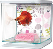 Marina aquarium - Betta kit 'Bloemen' 2L - 15x15x15 cm