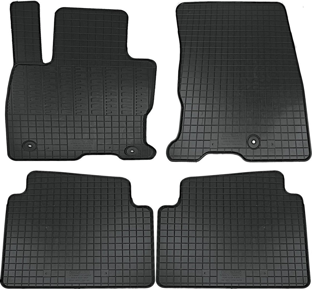 Set rubber automatten op maat Ford Kuga III Hybrid vanaf 2019