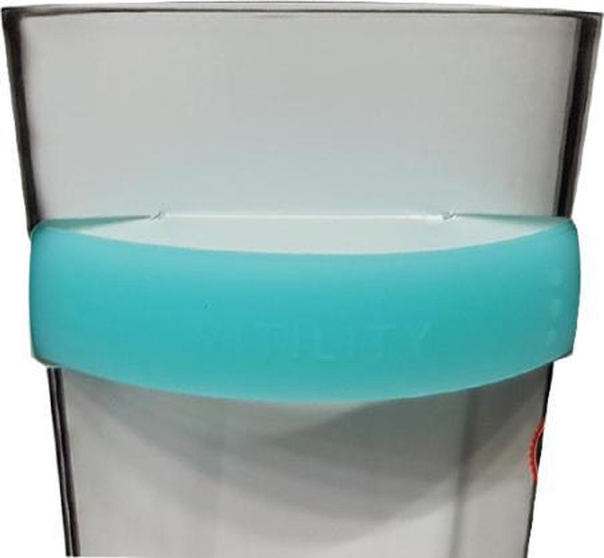 Cup ring glow aqua meer grip op je beker