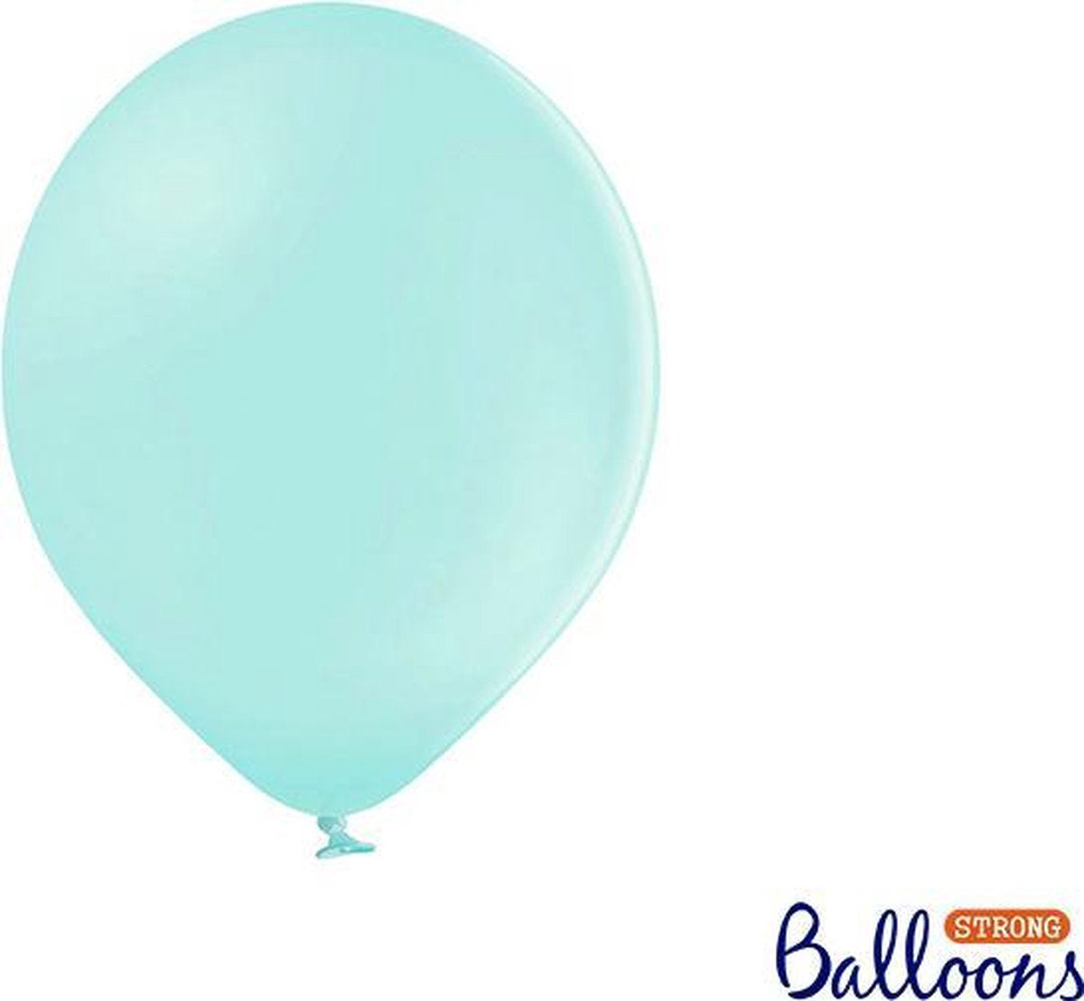 Ballonnen licht mint pastel 10 stuks - 30 cm