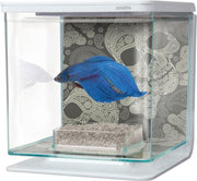 Marina aquarium - Betta kit 'Skulls' 2L - 15x15x15 cm