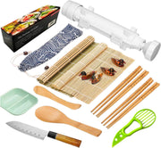 Sushi Bazooka Wit - Sushi maker - Zelf Sushi maken kit - XXL Sushi Set - Milieuvriendelijk - Lifetools