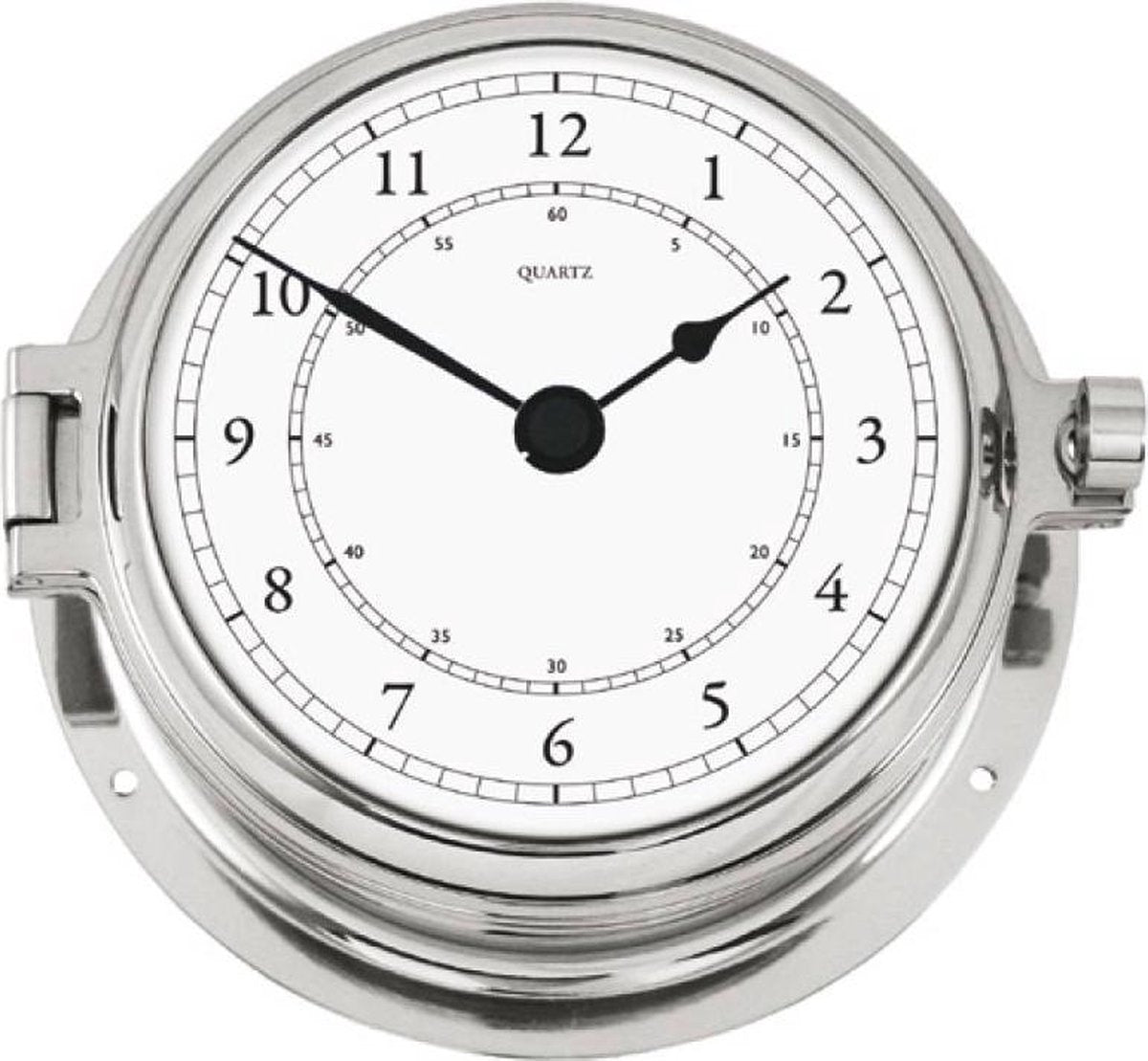 Talamex Scheepsklok / Getijdeklok/ Barometer Model: Getijdeklok