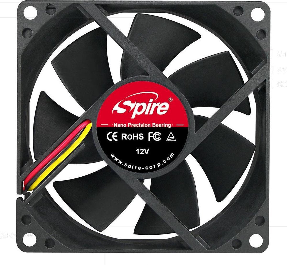 Spire Fan Blower Computer behuizing Ventilator
