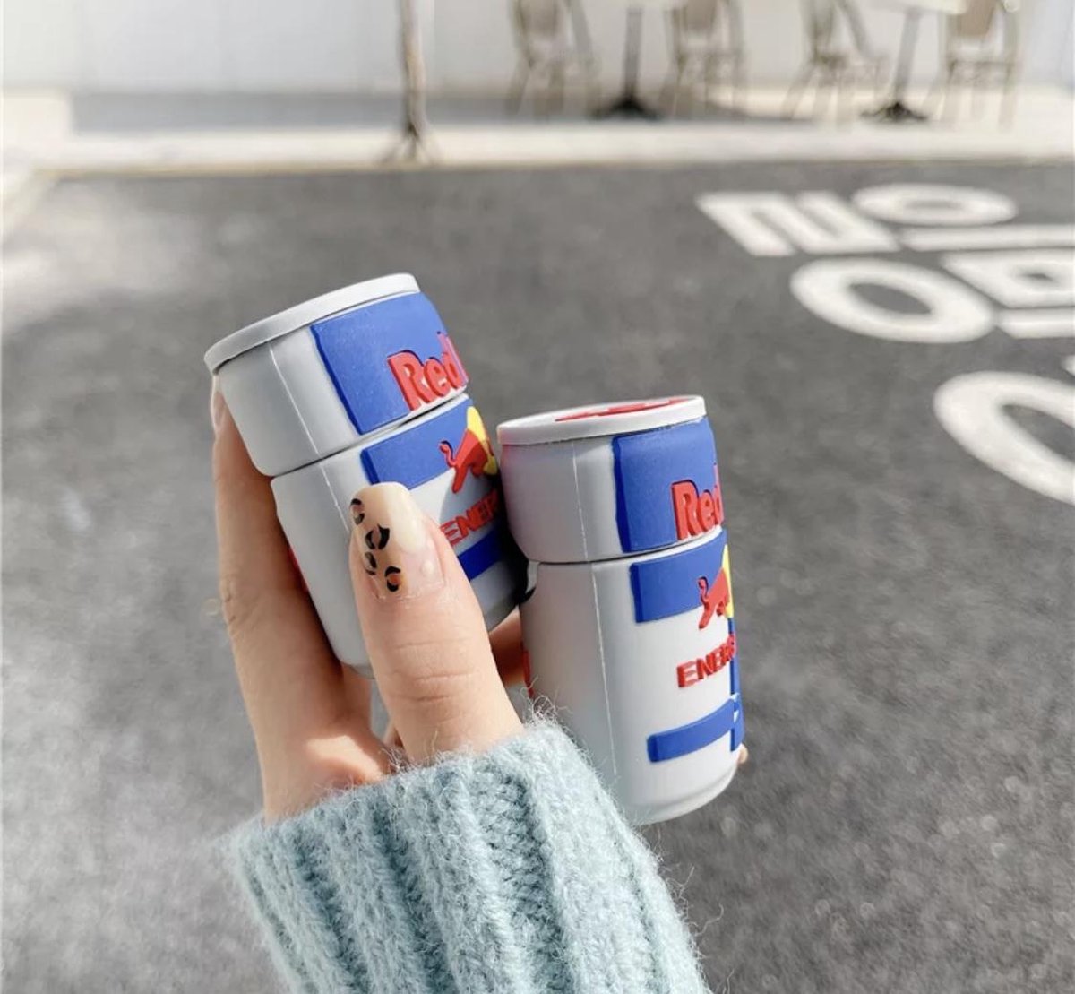 Airpod hoesje - Airpods pro - Red bull - case - siliconen