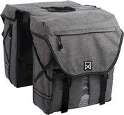 Willex Fietstas 1200 Middel 28L Dubbel Antraciet