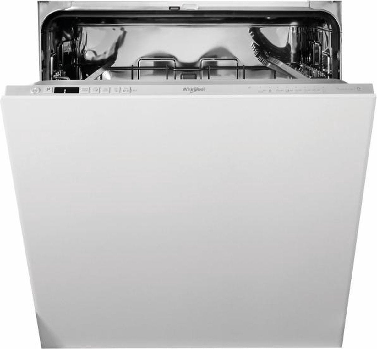 Whirlpool geïntegreerde vaatwasser: kleur zilver