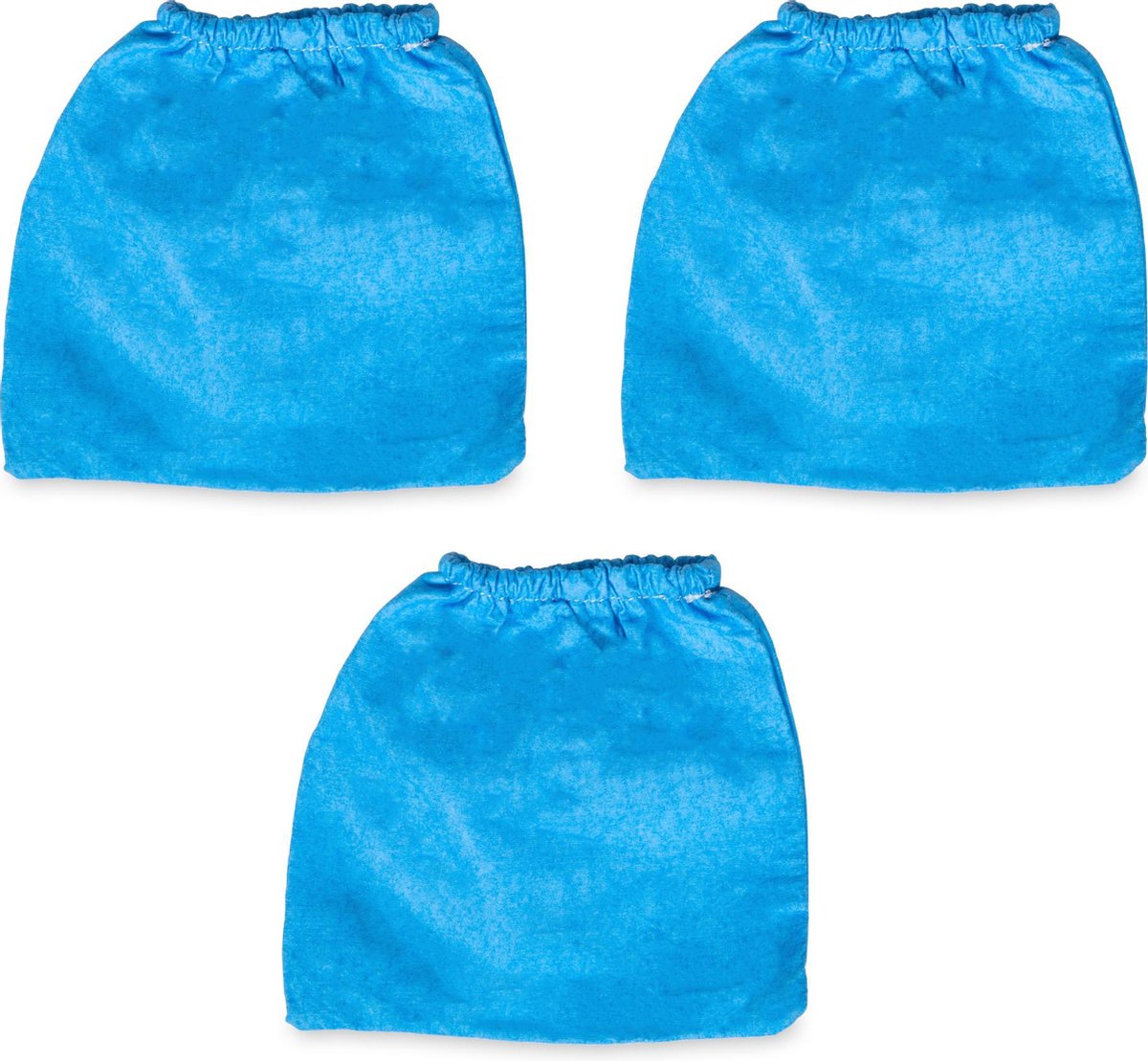 VONROC Stofzuigerfilters voor VC502AC alleszuiger – 3 stuks – voor droogzuigen