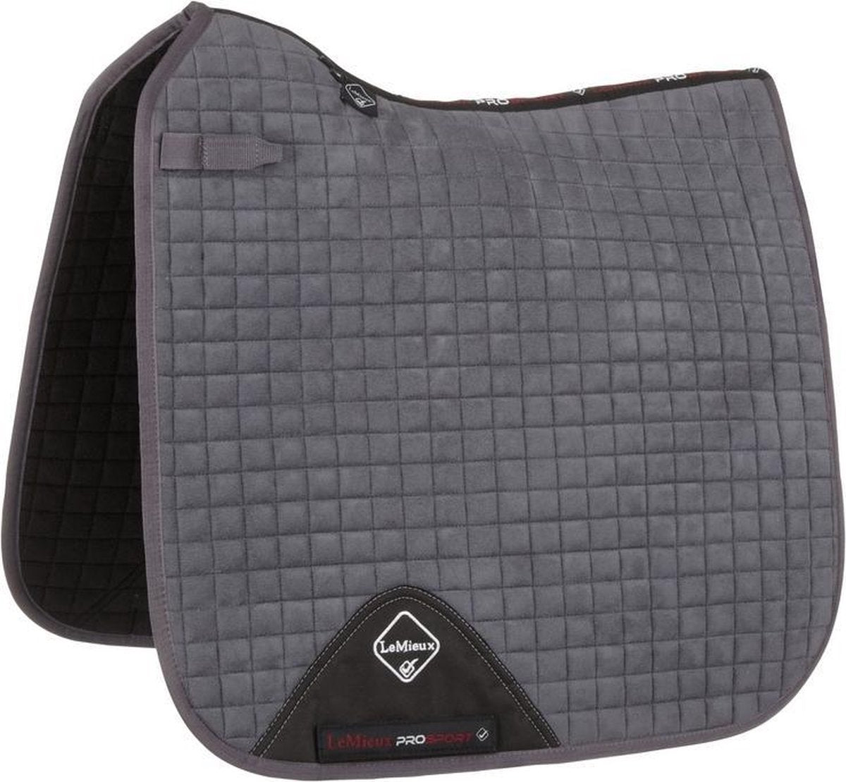 LeMieux Zadeldek Luxery Suede Dressage Square