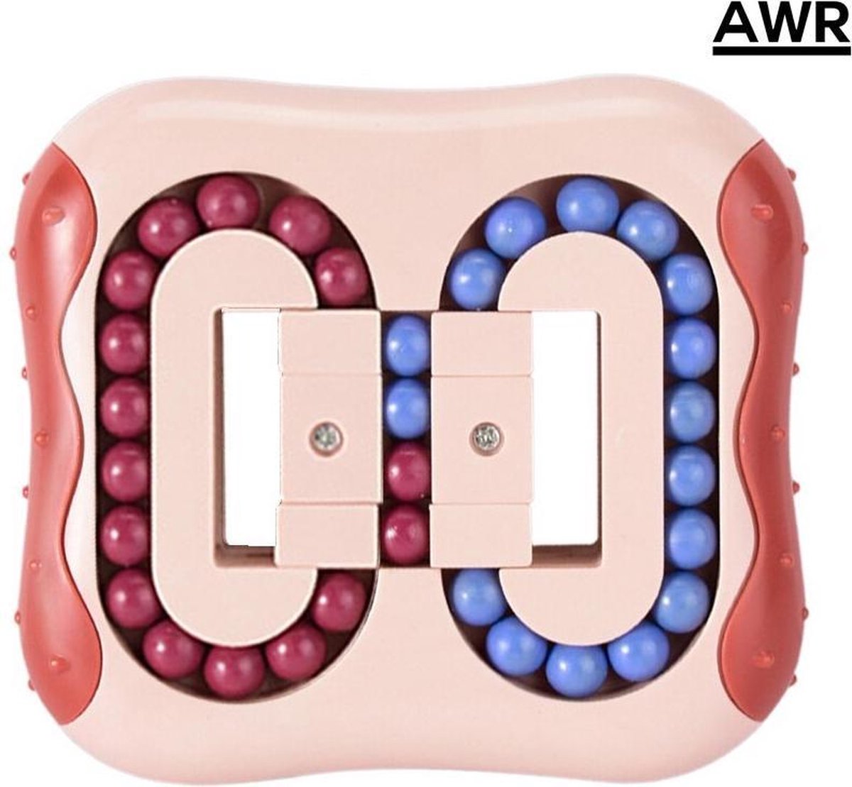 Premium Magic Bean Board / IQ Ball Puzzel | Puzzel Fidget Toy | Anti Stress Fidget / Speelgoed | Magic Puzzel | Rood - AWR