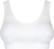 MAGIC Bodyfashion Ribbed Comfort Bra White Vrouwen - Maat L
