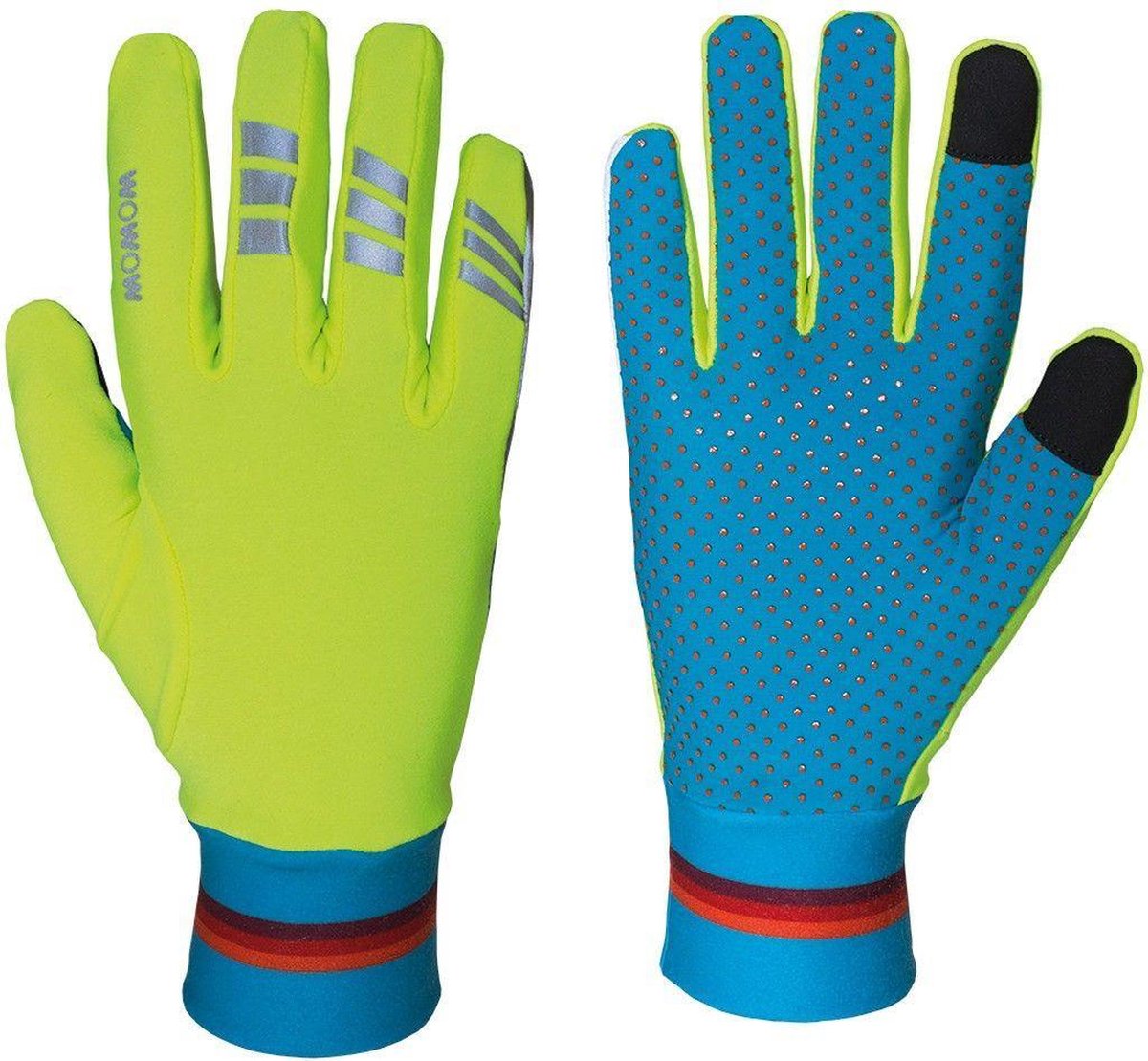 Wowow Fietshandschoenen Lucy Polyester Geel Maat Xs