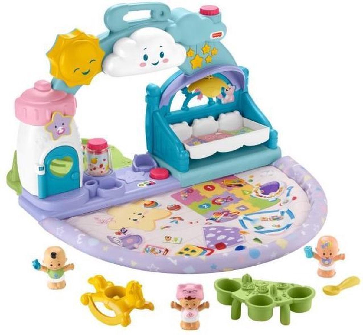 Fisher Price Little People - 1-2-3 Babies Playdate Speelset - Franstalig