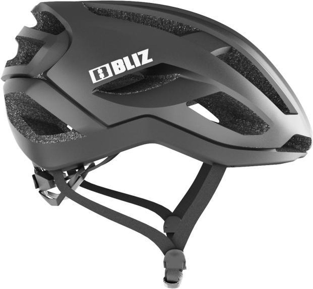 BLIZ - Omega Fietshelm Black Large 58-61cm.