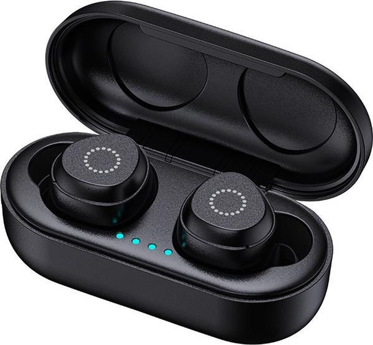 JOYROOM Draadloze Oordopjes Met Oplaadcase - Earbuds Wireless - Bluetooth Oordopjes -  Draadloos - Draadloze oordopjes - Draadloze Oortjes Bluetooth - Zwart