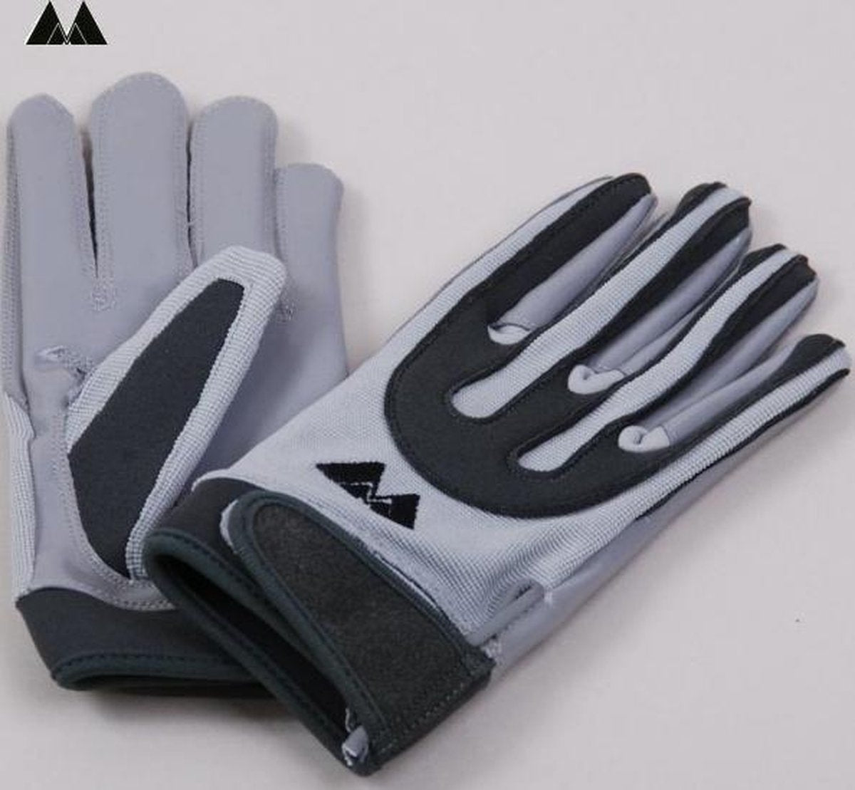 MM Football Receiver Gloves - Grey - Small