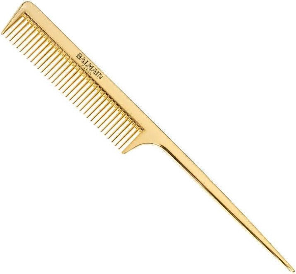 Balmain - Golden Tail Comb profesjonalny złoty grzebień do strzyżenia ze szpikulcem
