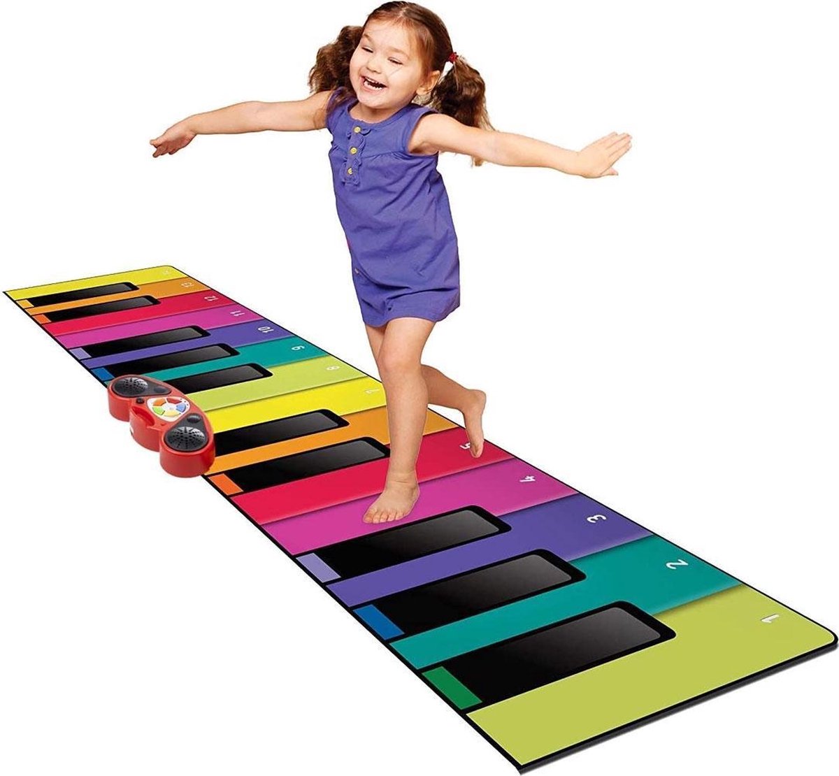 N-Gear Piano Dance Mat XXL - 180CM - Multicolor