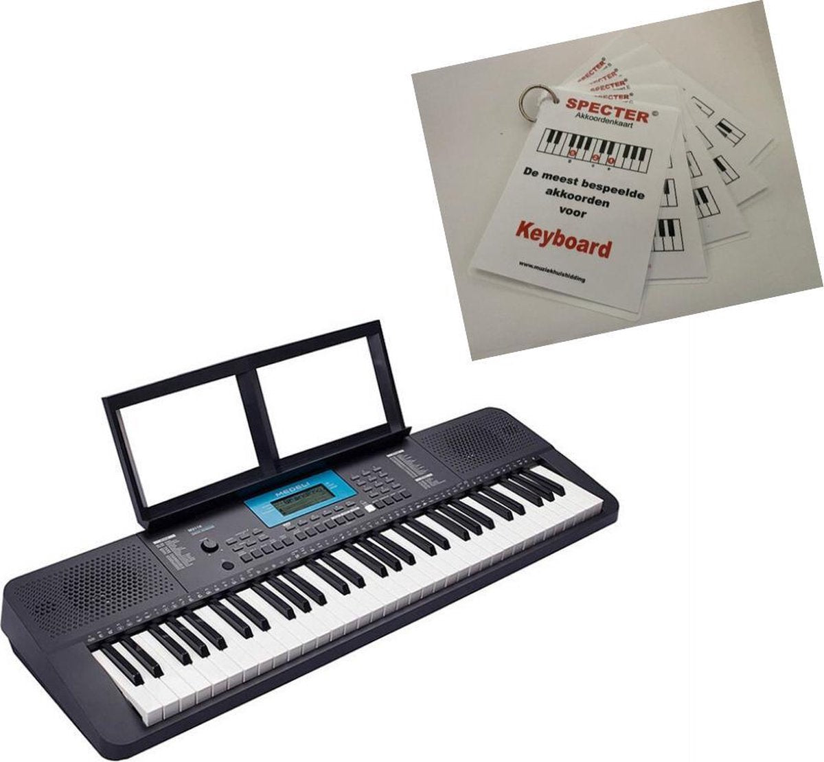 Medeli Keyboard met handige akkoordenkaart