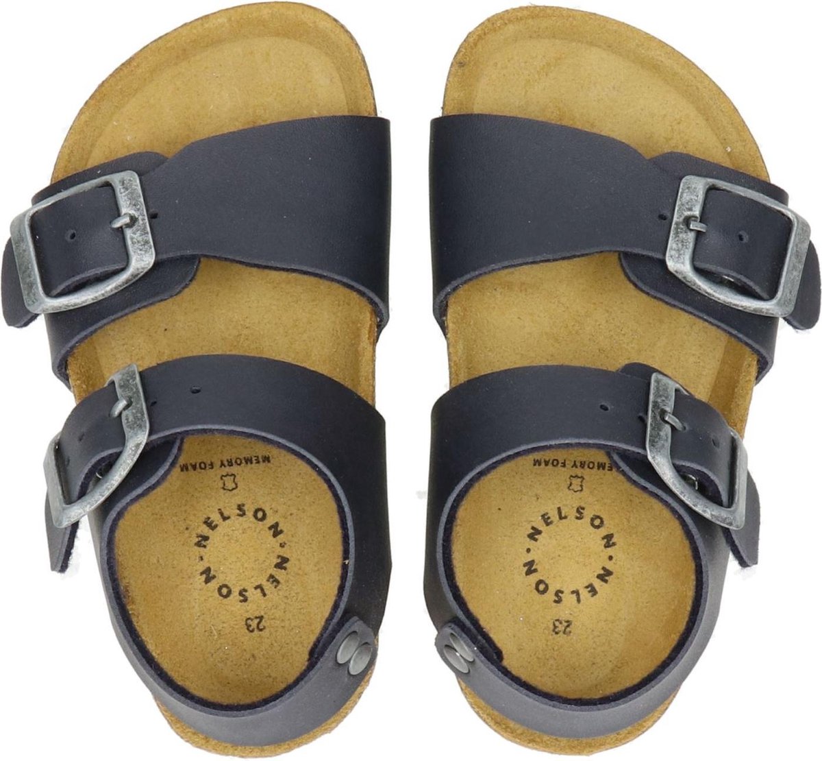 Nelson Kids jongens sandaal - Blauw - Maat 24