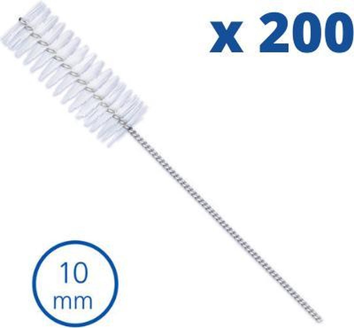Lactona Interdentaal Ragers - X-Large 10mm - Transparant - 200 stuks - Voordeelpakket