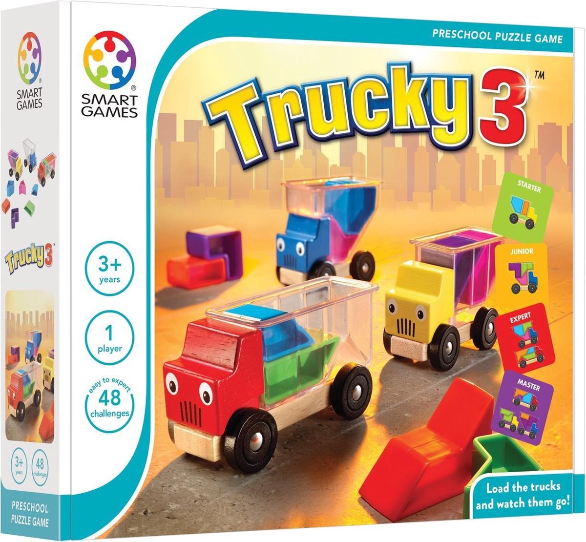 SmartGames Trucky 3 (48 opdrachten)