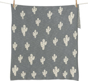 Tricot - Dekentje - Bed - On the go XL -Cactus Maat: 80x100 cm
